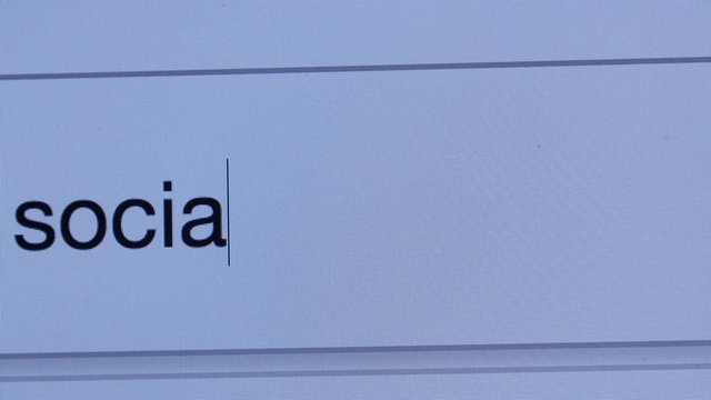 Social distancing internet search bar
