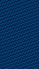 Metallic effect blue brick pattern for print design. Simple brick background. Navy blue geometric tile repetitive backdrop. Modern decoration for banner, poster.