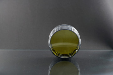 Trick lens for photography made of the best glass cut in the studio