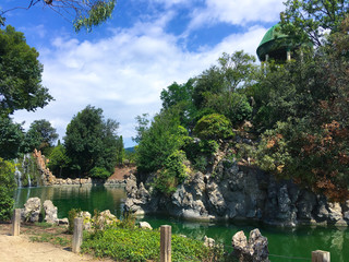 Torreblanca park in sant Just Desvern, Barcelona