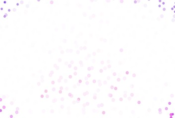 Fototapeta na wymiar Light Purple vector background with beautiful snowflakes.