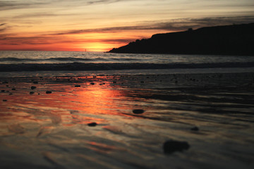 Coucher de Soleil sur Chef de Baie