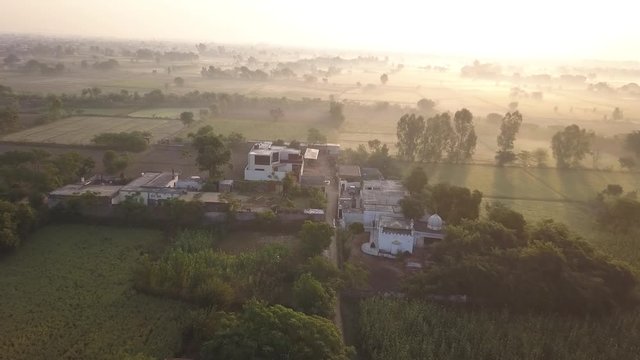 Village life in Pakistan Sialkot city