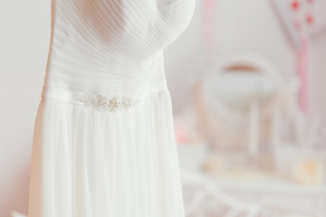 bride in white dress