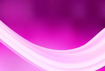 Light Pink vector abstract blurred layout.