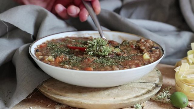  soup   food   cereal   healthy   meal   lunch   bowl   dinner   vegetable   vegetarian   plate 