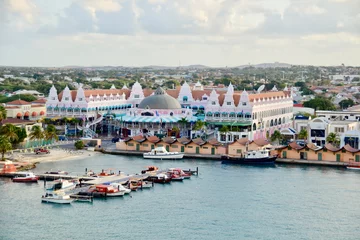 Fotobehang Oranjestad Cruise Harbour Aruba © Mary Baratto