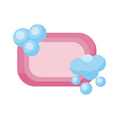 soap with foam detaild style icon