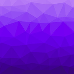 Low Polygonal Computation Art background illustration