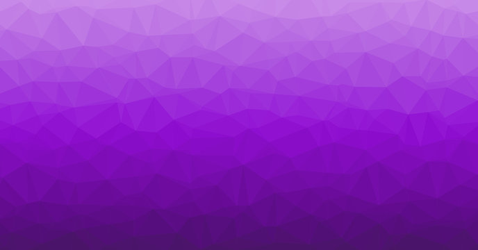 Low Polygonal Computation Art background illustration