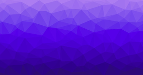 Low Polygonal Computation Art background illustration