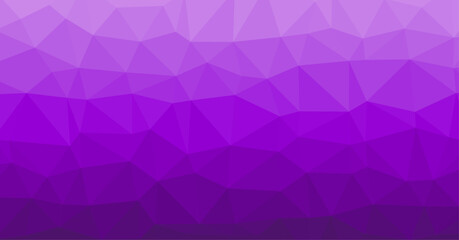 Fototapeta premium Low Polygonal Computation Art background illustration