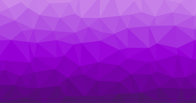 Low Polygonal Computation Art background illustration