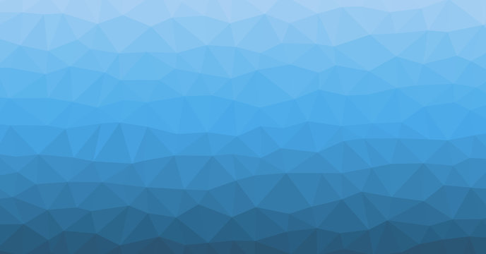 Low Polygonal Computation Art background illustration