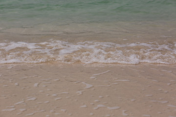 Sea beach sand seashore waves small waves