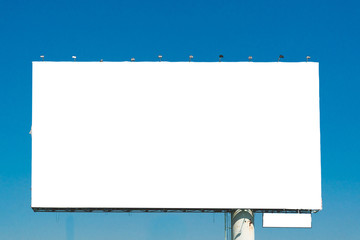 Obraz premium Blank billboard for new asvertisement