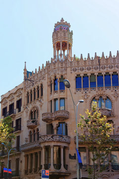 Casa Lleo Morera in Eixample district of Barcelona