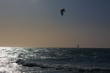 Kitesurfing, Kiteboarding action photos sea sport extreme