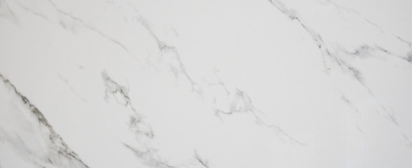 White gray marble granite natural stone texture panorama	