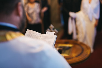  All the details of a church wedding
