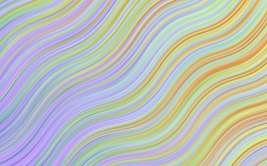 Light Multicolor vector template with bubble shapes. An elegant bright illustration with gradient. A new texture for your  ad, booklets, leaflets.