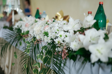 Beautifully decorated tables for special events