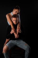 Fototapeta premium Romantic sensual couple
