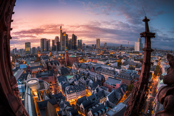 Fototapeta na wymiar Frankfurt Main Skyline
