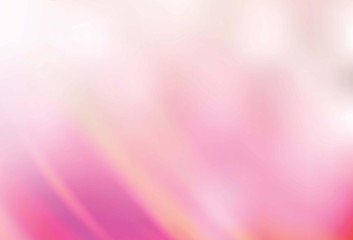 Light Pink, Yellow vector blurred shine abstract texture.