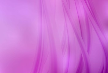 Fototapeta premium Light Pink vector blurred template.