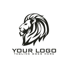 head lion vintage logo