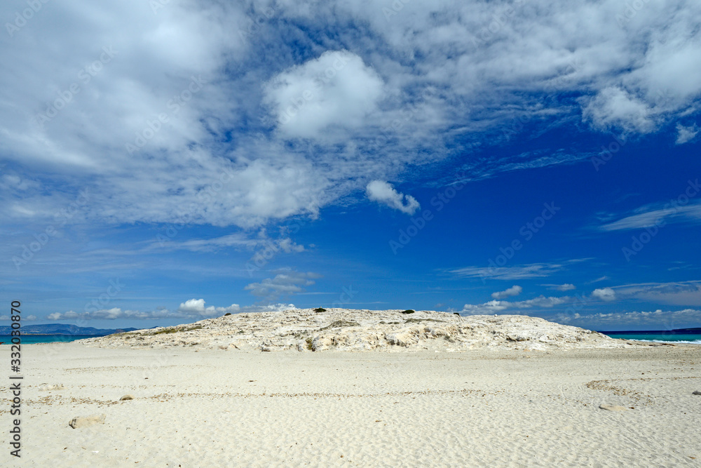 Poster Felslandschaft am 