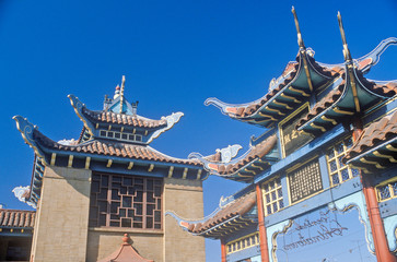 Chinatown in Los Angeles, California