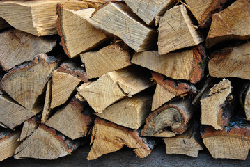 pile of wood.  fireplace wood background