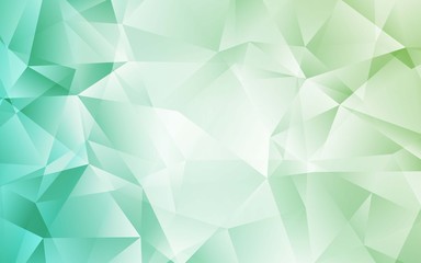 Obraz premium Light BLUE vector polygonal pattern. Colorful illustration in abstract style with triangles. Brand new style for your business design.