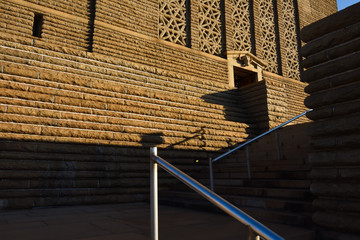 Stairway To The Entrance Of The Voortrekker Monument, Pretoria, South Africa