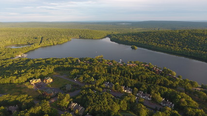 Poconos aerial views