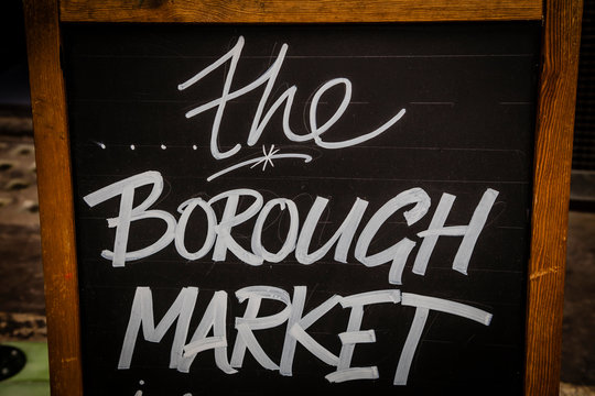 The Borough Market In London