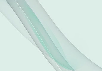 Abstract background waves. Mint blue green abstract background for wallpaper oder business card
