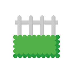 fence bush icon