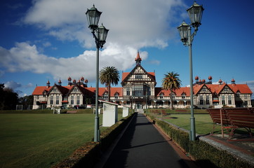 Obraz premium Rotorua New Zealand Tourism