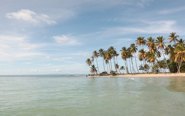 Costa esmeralda beach Miches dominican republic