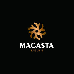 Modern and simple logo design template