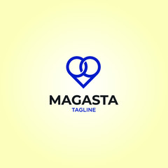 Modern and simple logo design template