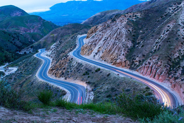 Trail Lights at Grimes Canyon, California