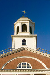 Fototapeta na wymiar Historical Faneuil Hall from Revolutionary America in Boston, Massachusetts, New England