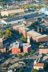 The West Point-Pepperell textile mill in Biddeford, Maine