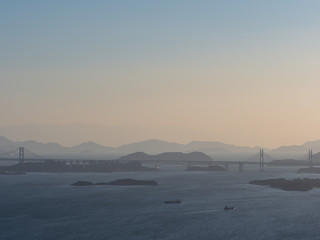 王子が岳の夕景