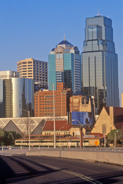 Kansas City skyline, MO