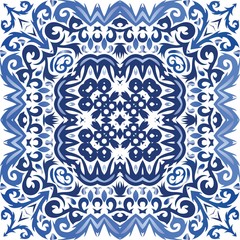 Ceramic tiles azulejo portugal.